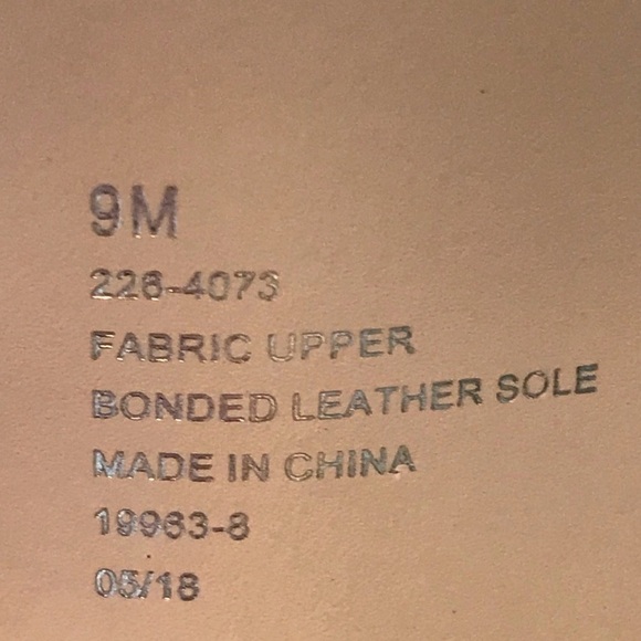 I. Miller Open Toe Rhinestone Ankle Pump - Picture 12 of 12